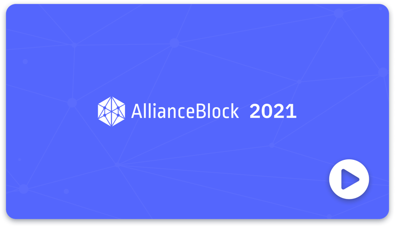 At A Glance: AllianceBlock in 2021